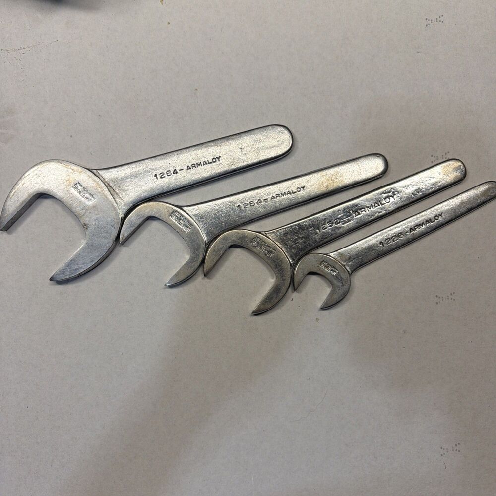 Armstrong Tools - Armaloy Hydraulic Line/Pump thin 4 pc. wrench set 1264, 1254